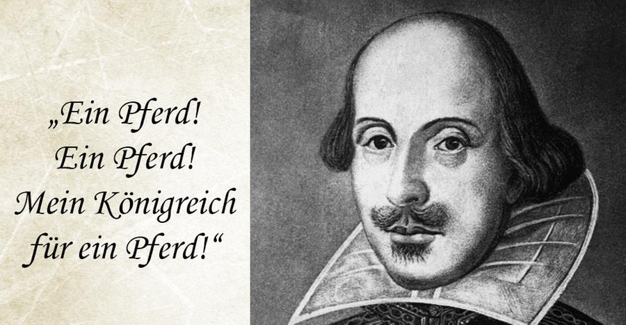 Unsere 15 Lieblingszitate von William Shakespeare