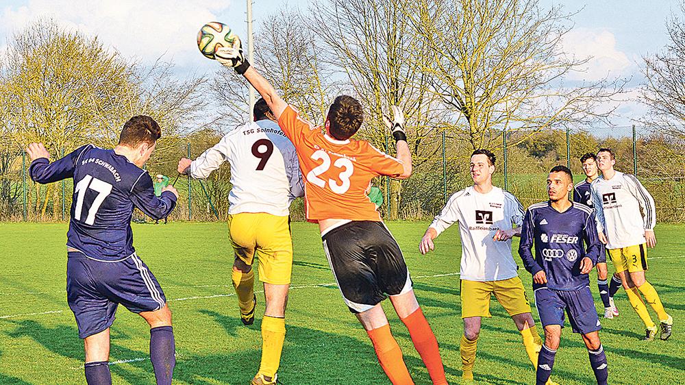 Pokal-Aus für die TSG Solnhofen Pokal-Aus für die TSG Solnhofen