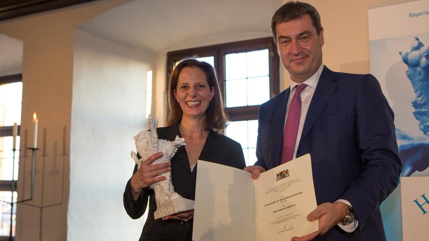 Festakt auf der Kaiserburg: Finanzminister Söder verleiht Heimatpreis 