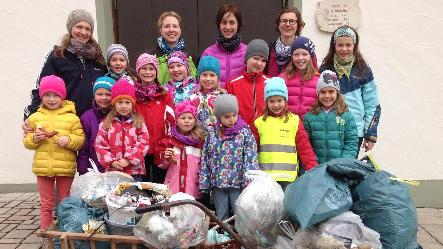 Röckersbühl: Kinder gingen auf Mülljagd
