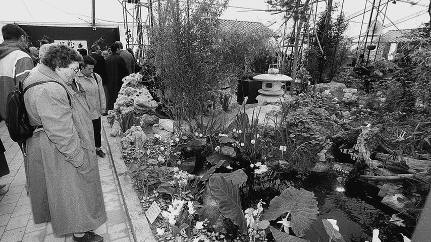 Die Japan-Ausstellung gab Einblicke in die fernöstliche Gartengestaltung.