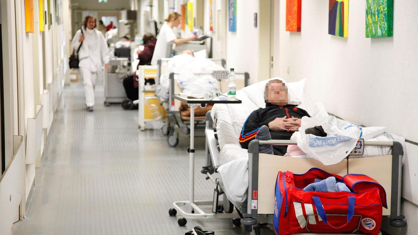 Volle Betten: Fürther Klinikum kämpft mit Patientenandrang