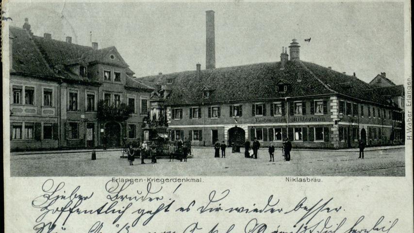 Am heutigen Martin-Luther-Platz, dem zentralen Platz der Altstadt, lag im 19. Jahrhundert der Mittelpunkt der Bierproduktion.