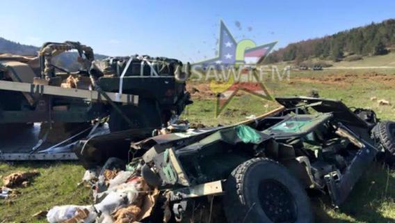 Humvees im freien Fall: Abwürfe in Hohenfels gingen schief