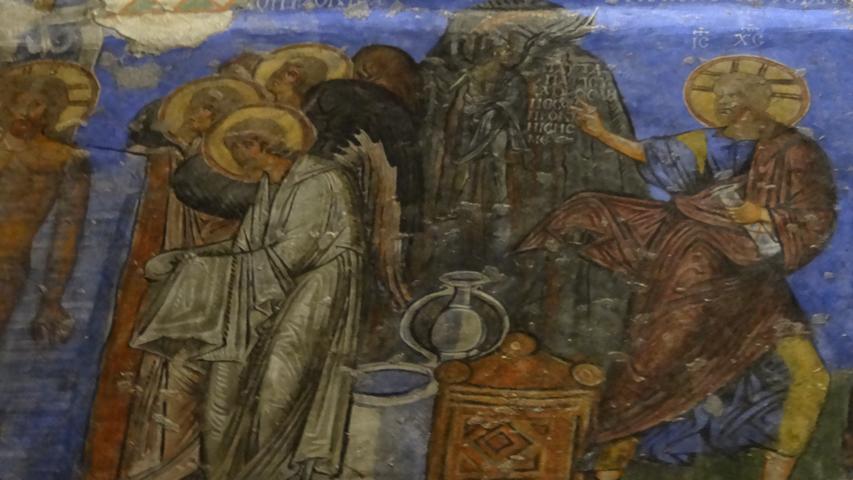 Die gut erhaltenen Fresken in der Dunklen Kirche von Göreme ziehen unzählige Besucher in ihren Bann.