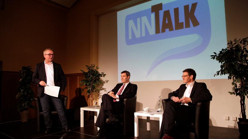 Markus Söder im NN-Talk: Volles Haus und viele Lacher 