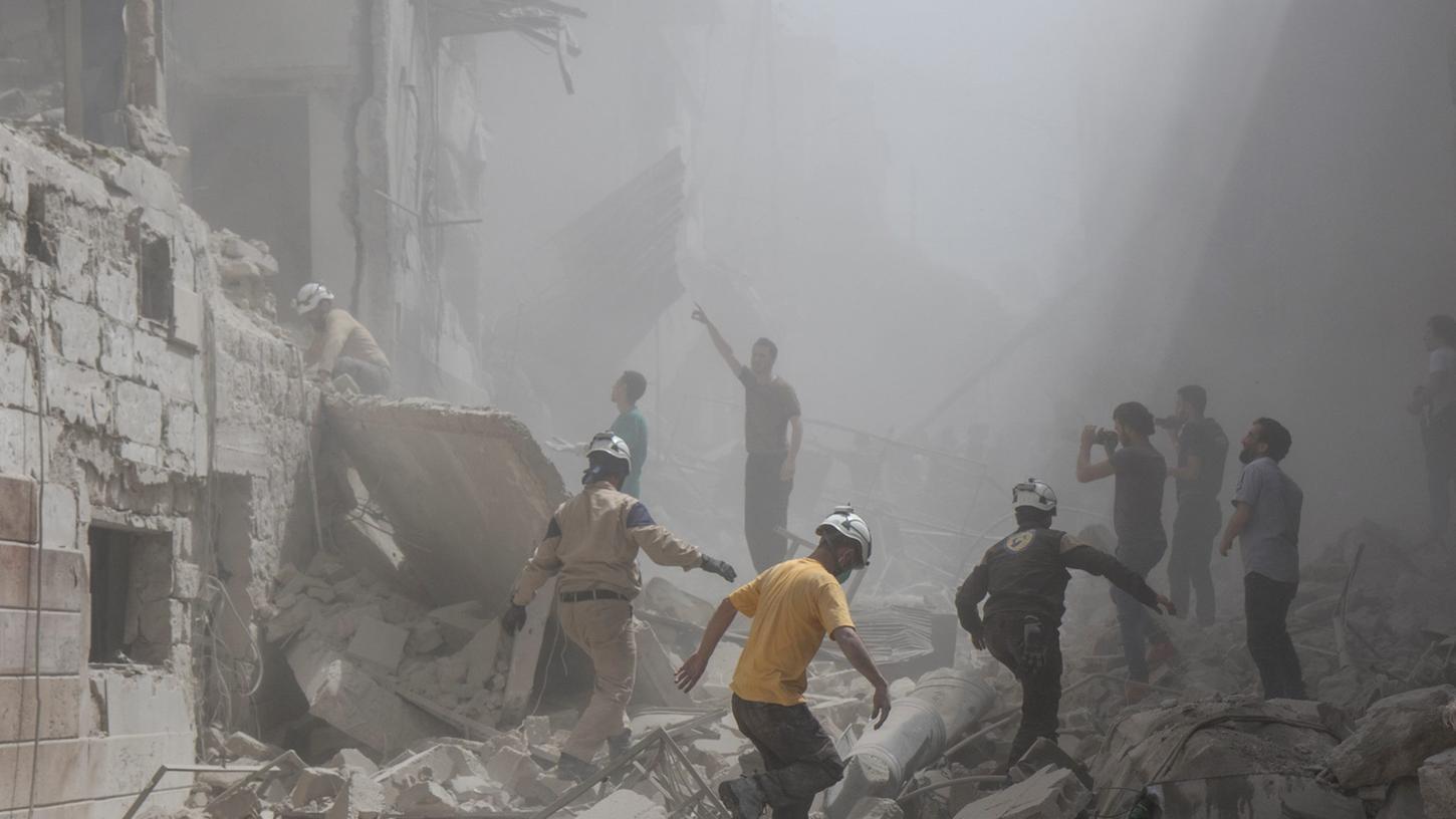 Bombenabwurf auf Klinik in Aleppo forderte über 30 Opfer