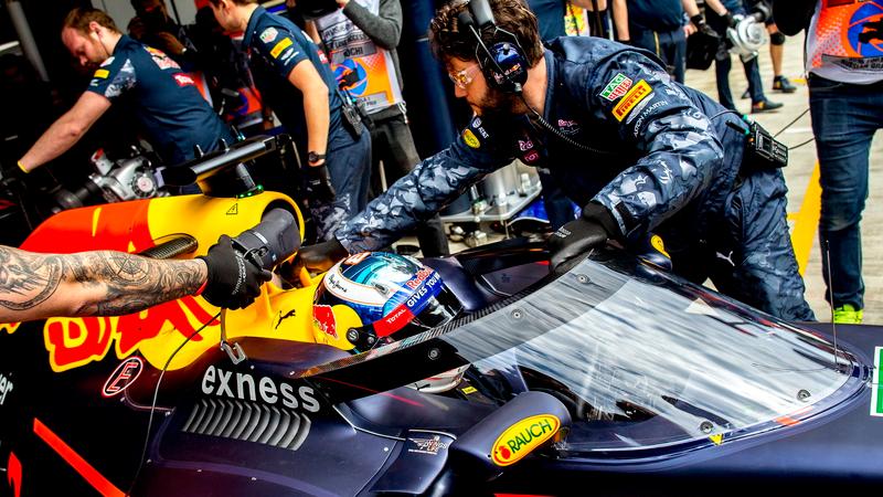 F1 soll sicherer werden: Red Bull testet Trümmerschutz 