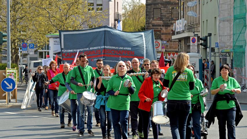 "Zeit für mehr Solidaridät": Maikundgebung in Fürth