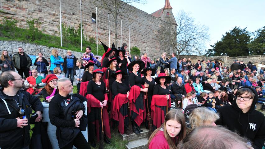Walpurgisnacht: Hexentanz auf Burg Abenberg