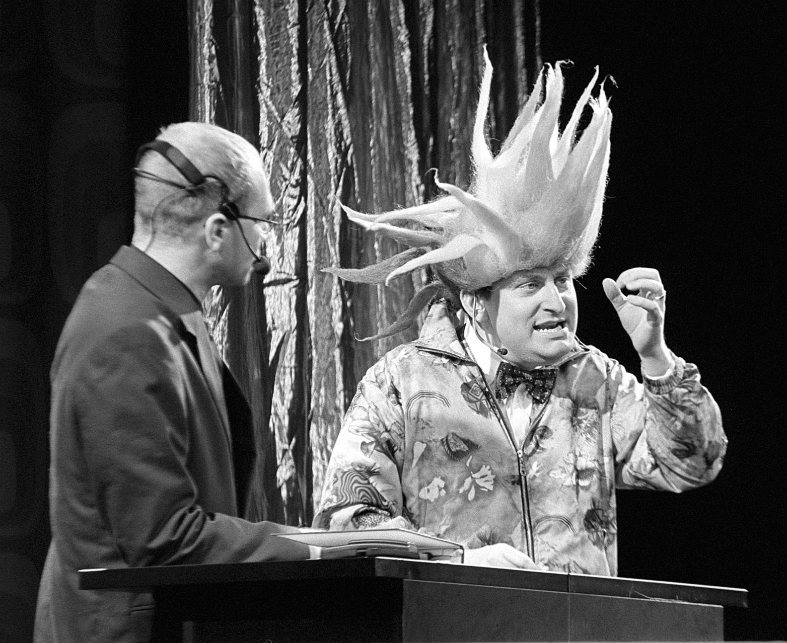 Für jeden Quatsch zu haben: die Hausherren in Aktion. Mittlerweile treten sie im gesamten deutschsprachigen Raum auf.