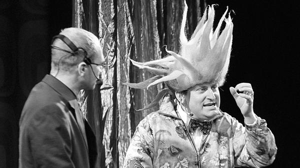 Für jeden Quatsch zu haben: die Hausherren in Aktion. Mittlerweile treten sie im gesamten deutschsprachigen Raum auf.