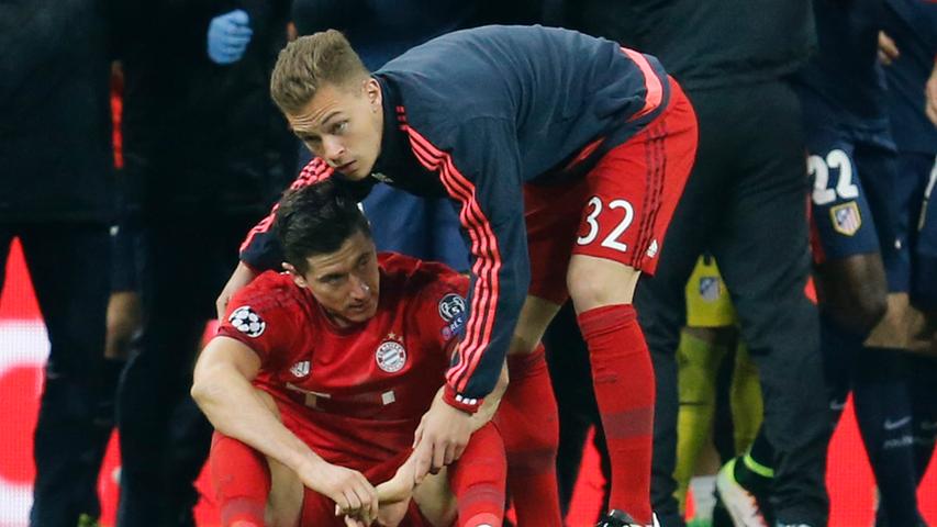 tz München (Deutschland): Leidenschaftliche Bayern scheitern an Atlético - Für den FC Bayern ist die Champions League beendet. Trotz eines Heimsiegs über Atlético müssen sich die stark aufspielenden Roten den Madrilenen geschlagen geben.