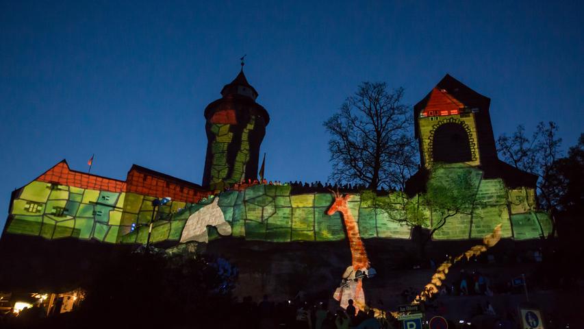 Blaue Nacht 2016: So schön erstrahlte die Burg