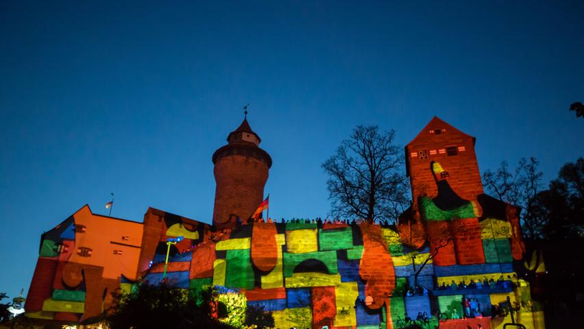 Blaue Nacht 2016: So schön erstrahlte die Burg