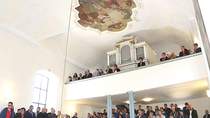 St.-Martins-Kirche in Bieswang nach Renovierung wieder eingeweiht