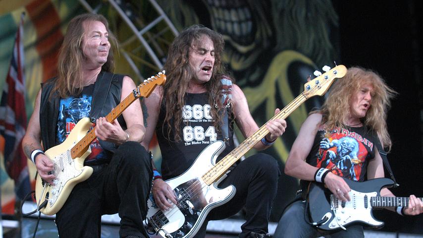 Iron Maiden besuchten Rock im Park auch 2005 und 2014.