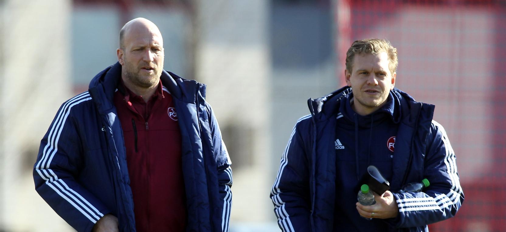 Müssen den Club verlassen: U21-Coach Roger Prinzen (li.) und sein Co-Trainer Andreas Wolf.