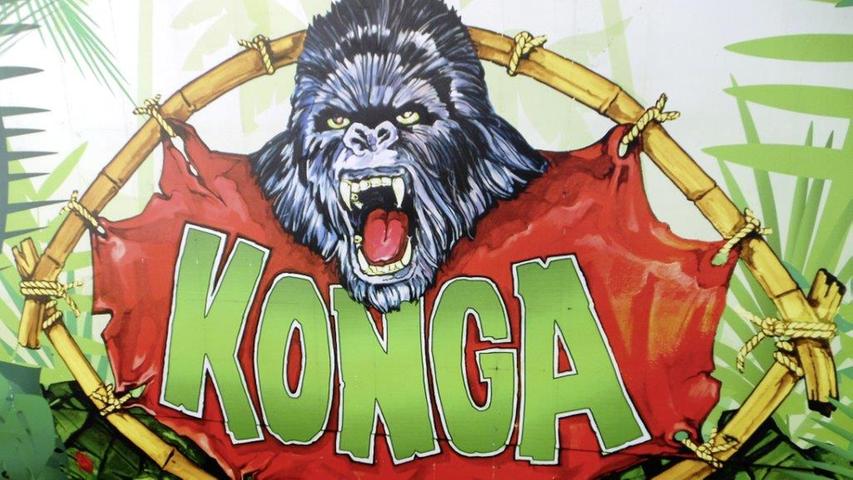 Die spektakuläre Neuheit in diesem Jahr: Die Riesenschaukel "Konga".