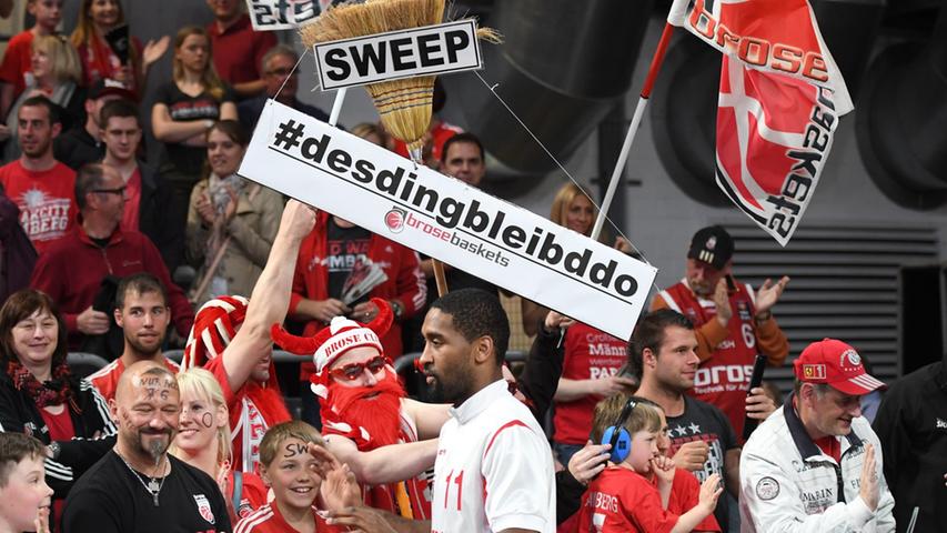 Sweep! Bambergs Basketballer siegen sich in einen Rausch