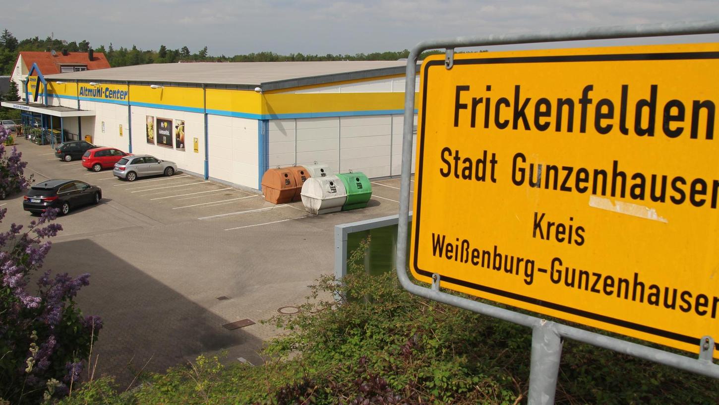 Hart an der Stadtgrenze zu Gunzenhausen befindet sich das Frickenfelder „Altmühlcenter“. Ab dem Jahr 2019 wird es sein Aussehen komplett wandeln, so die Pläne des Investors.