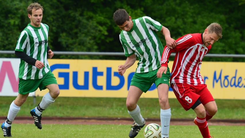 Mit einem glücklichen 1:0-Sieg gegen die SG Möning/Rohr bleibt der Titel beim TSV Freystadt.