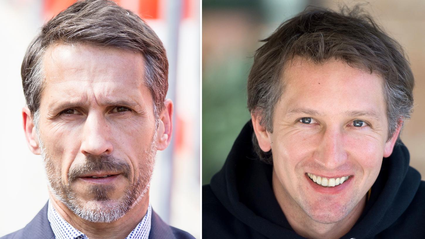 Der eine ist raus, der andere jetzt Sportchef: Thomas Eichin und Frank Baumann (rechts).