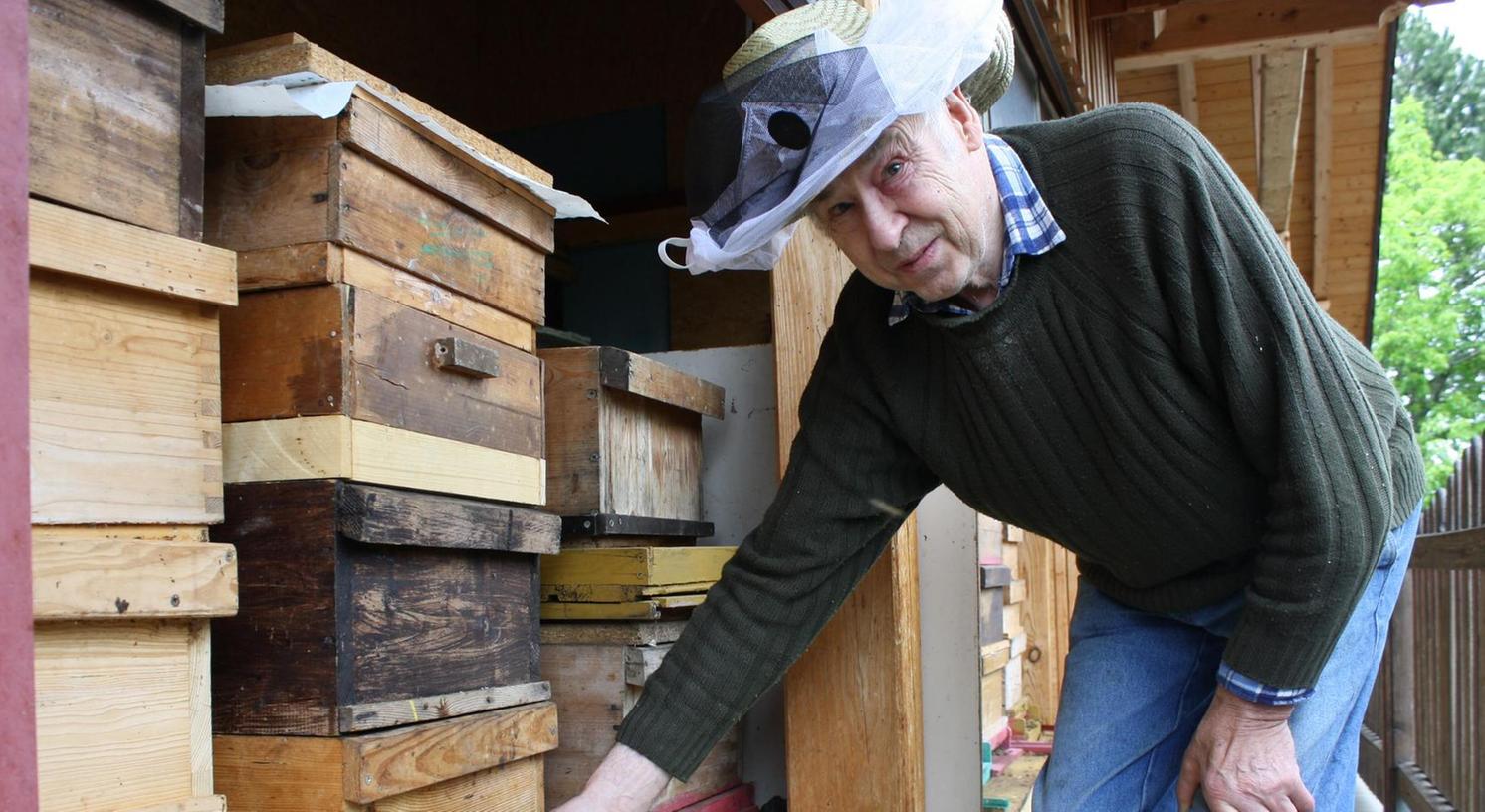 Kilian Wächtler hat ein großes Herz für Bienen
