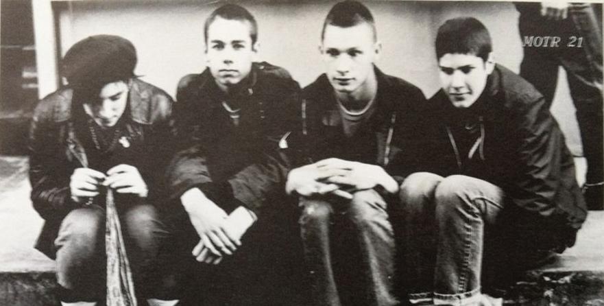 Die Beastie Boys in jungen Jahren. Der zweite von rechts ist John Berry.
