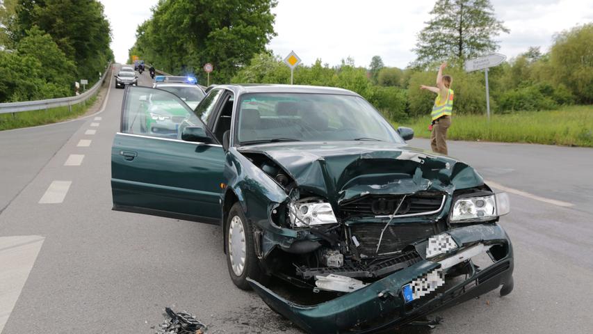 Drei Verletzte bei Unfall in der Nähe von Eggolsheim