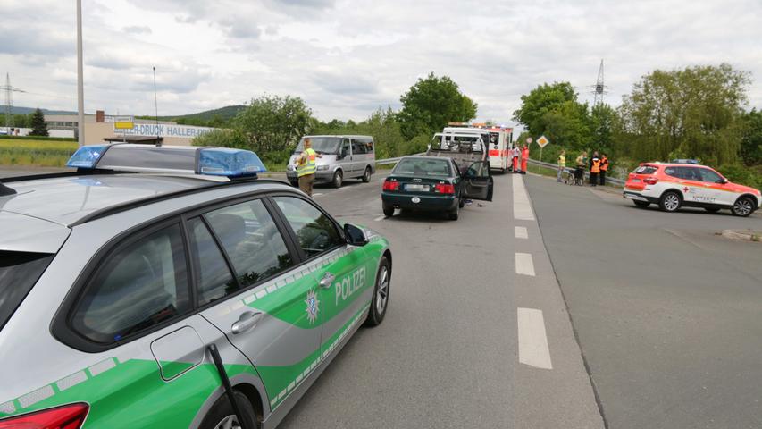 Drei Verletzte bei Unfall in der Nähe von Eggolsheim