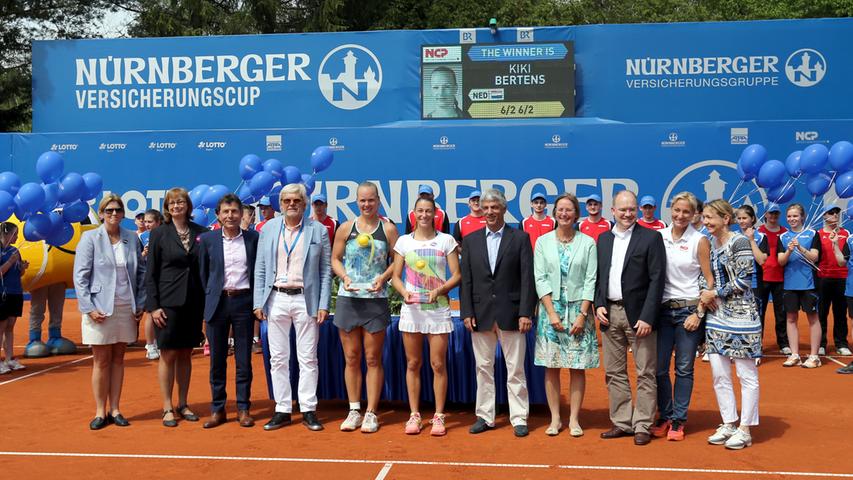Überraschung in Nürnberg: Bertens gewinnt das WTA-Turnier