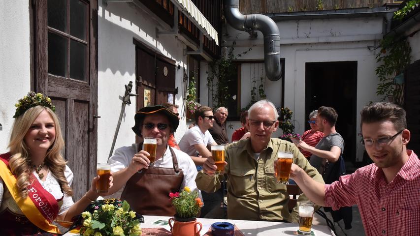Kühles Bier und Sonne satt am Tag der Offenen Brauereien