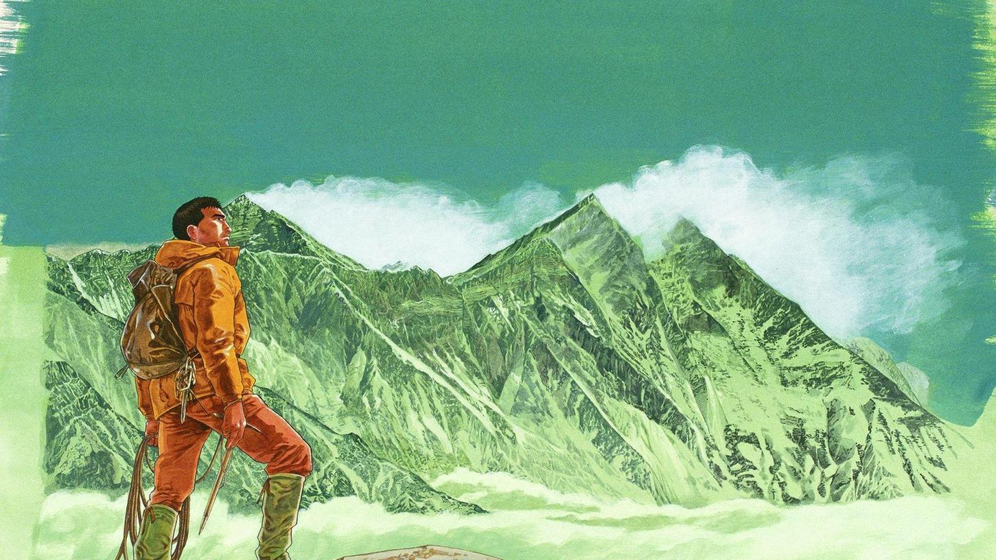 Im Zentrum der japanischen Zeichenkunst des Manga steht in diesem Jahr der Künstler Jirõ Taniguchi (hier das Cover seines Werks „Gipfel der Götter“).