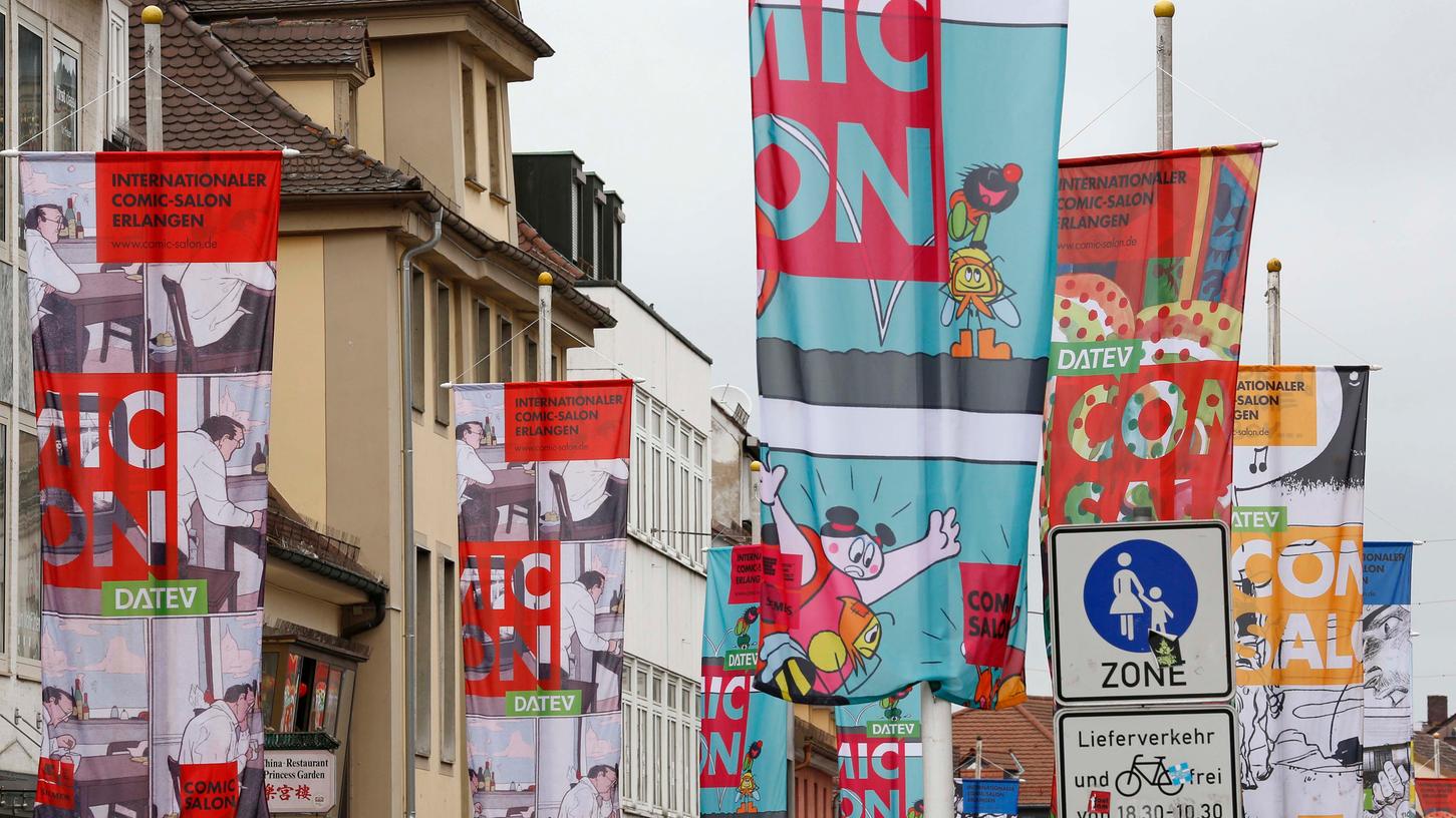Die Stadt im Zeichen des Comics: Mehr als 500 internationale Kunstschaffende werden zum Comic-Salon in Erlangen erwartet.