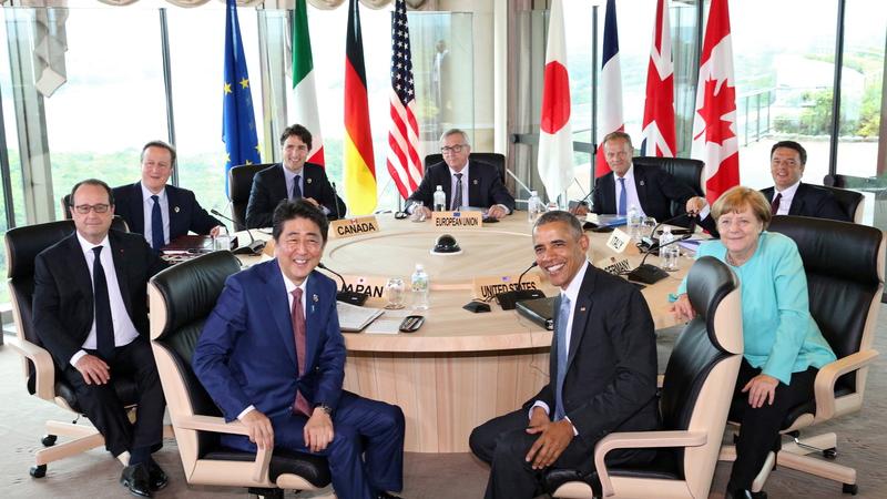 Die G7 verhandelten am ersten Tag vor allem über Konjunktur. Außerden legten sie sich mit China an.