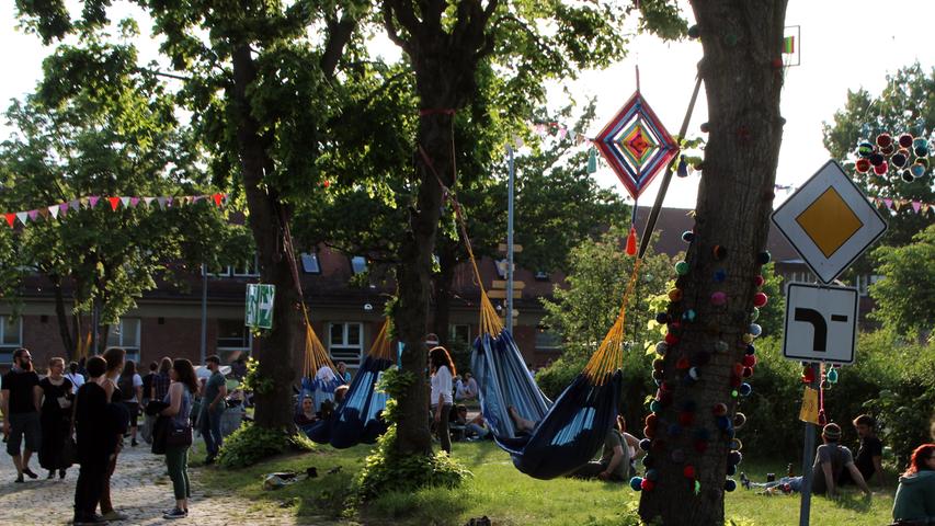 Kontakt-Festival in Bamberg eröffnet bei Sonnenschein