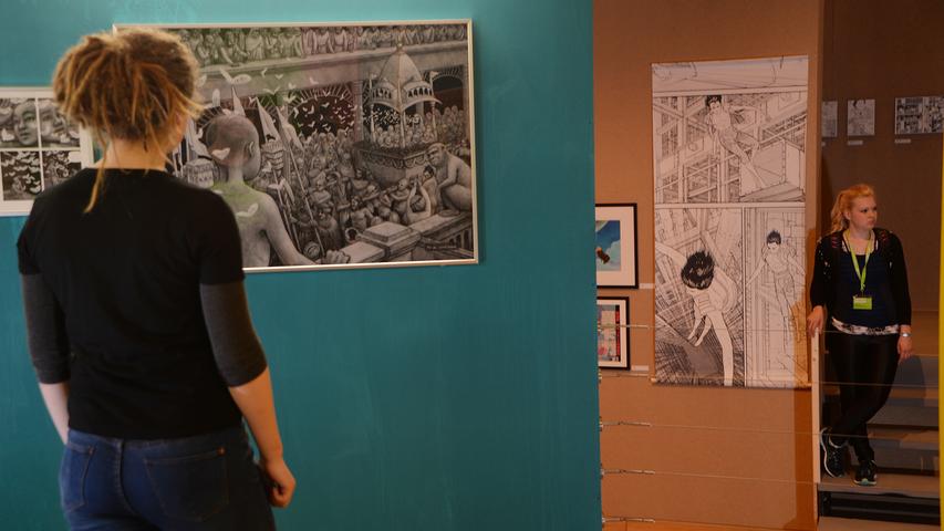 Auch wenn die Ausstellung zu den Werken des japanischen Künstlers viele Reproduktionen zeigt, lohnt sich der Besuch.