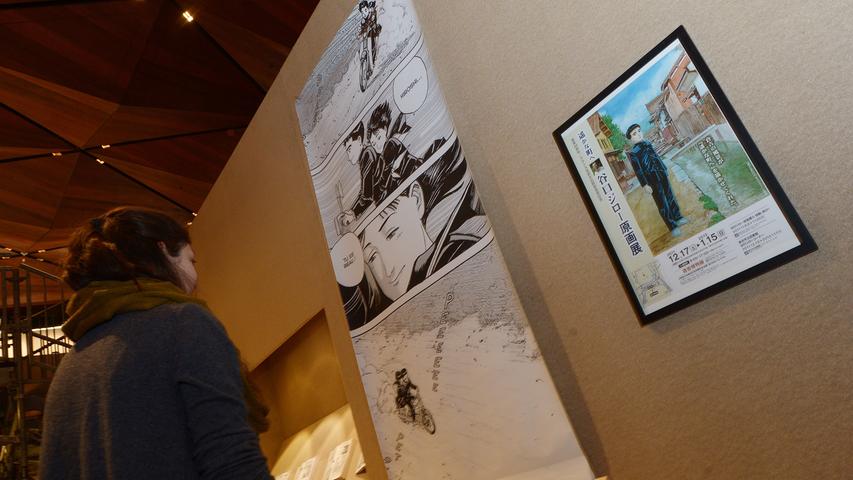 Neben seinen ruhigeren neuen Arbeiten hat der 68-jährige Mangaka in seiner Laufbahn auch viele Genre-Comics gemacht. Samurais und Cowboys tummeln sich dann auf den Seiten.