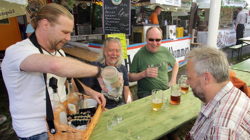 Regionale Genusskultur beim Bierfest im Burggraben