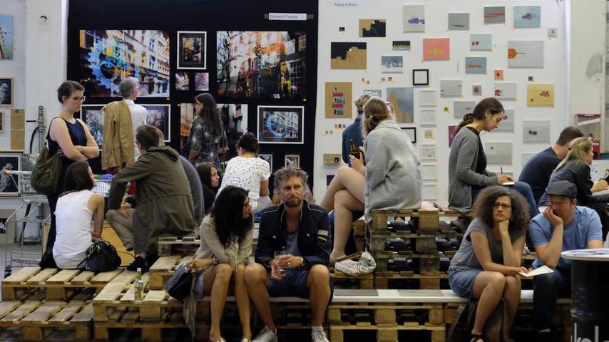 SupermART: Der Kunstsupermarkt auf AEG fasziniert Besucher
