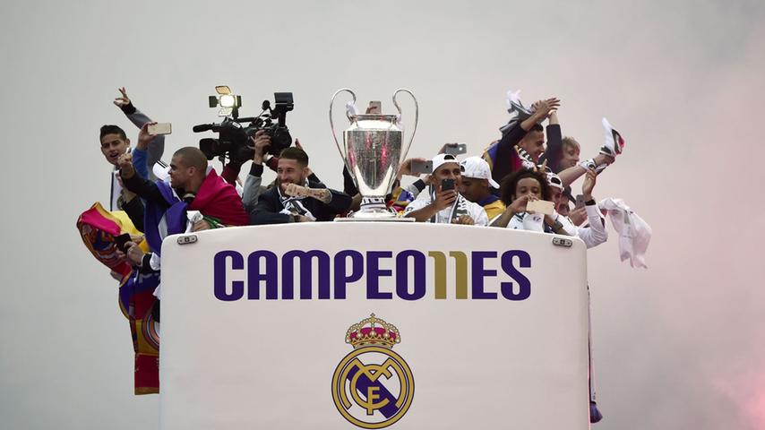 "Ewiges Weiß": So feierte Real Madrid den Champions-League-Sieg