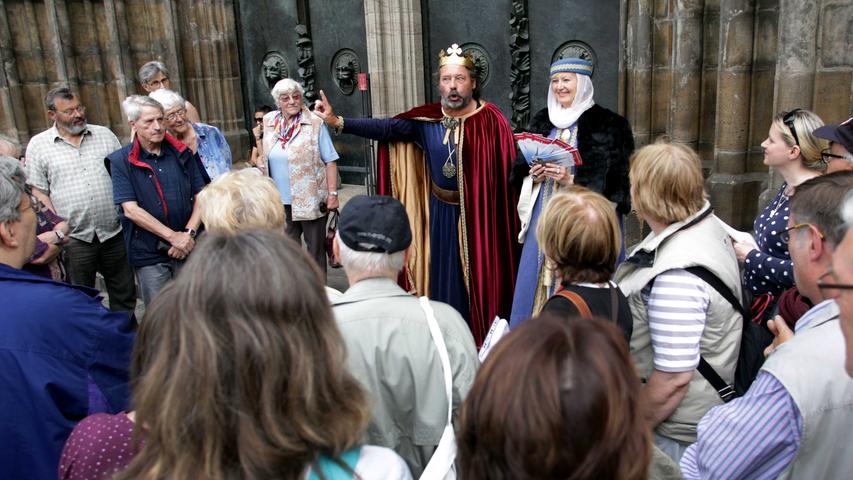 Willkommen im Mittelalter: Verein der Gästeführer feiert Geburtstag