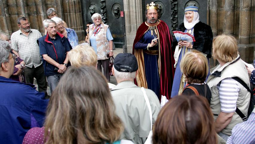 Willkommen im Mittelalter: Verein der Gästeführer feiert Geburtstag