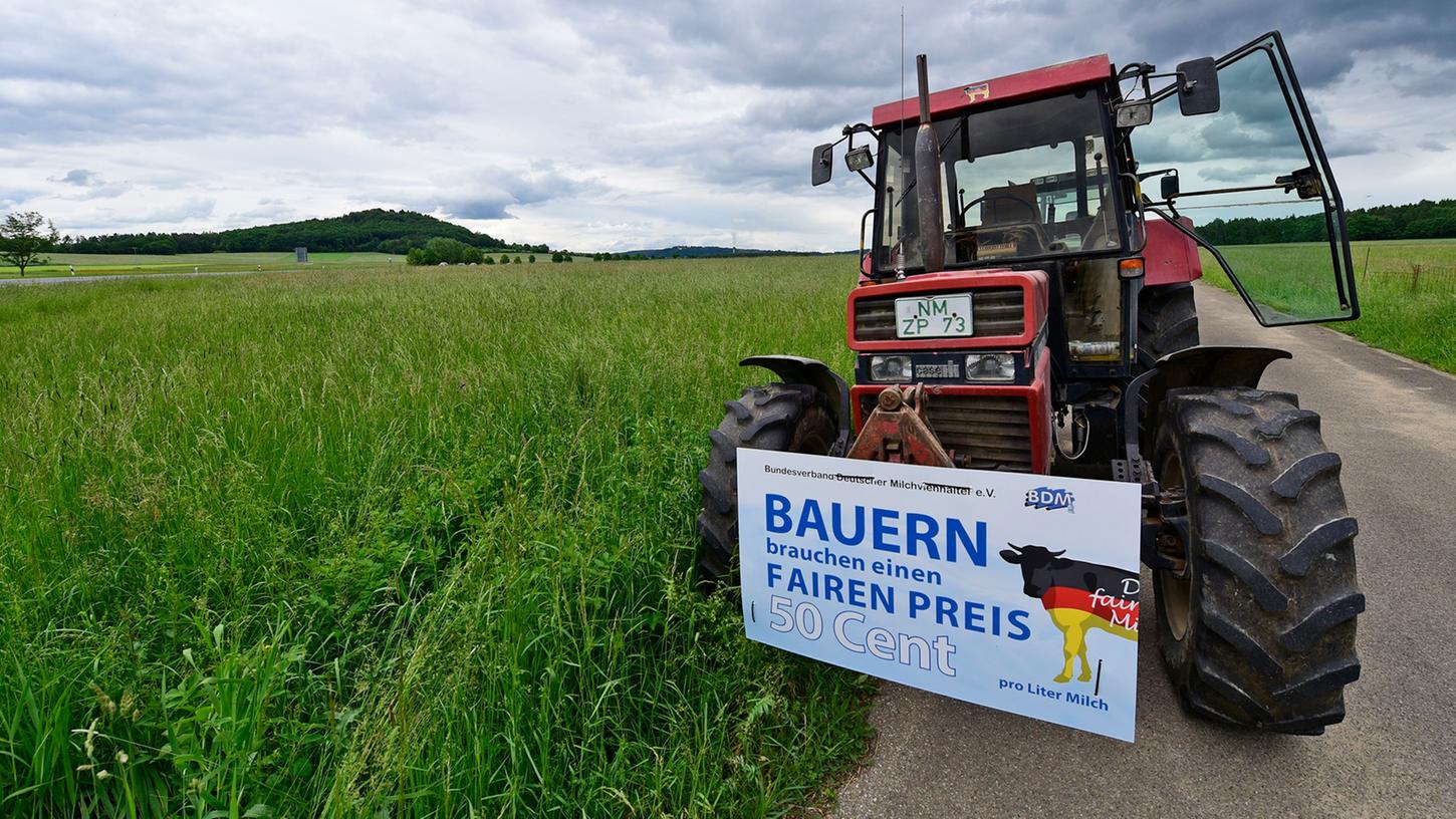 Immer wieder machen die Milchbauern in der Region auf ihre schwierige Lage aufmerksam. Immer wieder machen die Milchbauern in der Region auf ihre schwierige Lage aufmerksam.