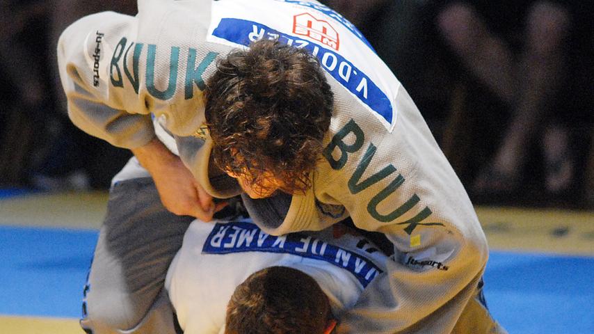 Anspannung und Konzentration: Erlanger Judoka in der Bundesliga