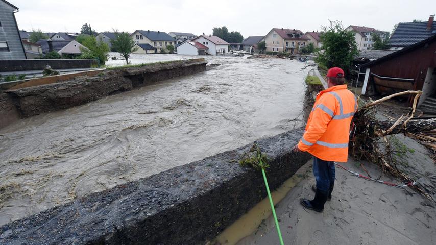 Land unter: Hochwasser-Katastrophe in Niederbayern
