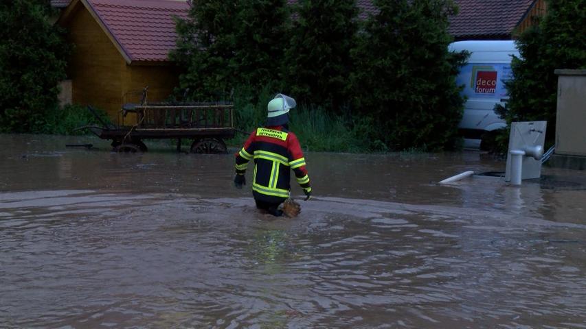Landkreis Ansbach erneut von Fluten heimgesucht
