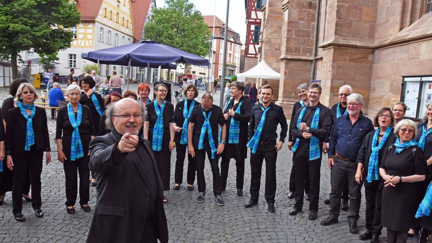 Gospelfest in Schwabach mit Sologesang und starken Chören