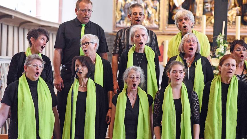 Gospelfest in Schwabach mit Sologesang und starken Chören
